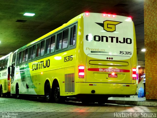 Empresa Gontijo de Transportes 15315 na cidade de Belo Horizonte, Minas Gerais, Brasil, por Herbert de Souza. Número da foto: #607916.