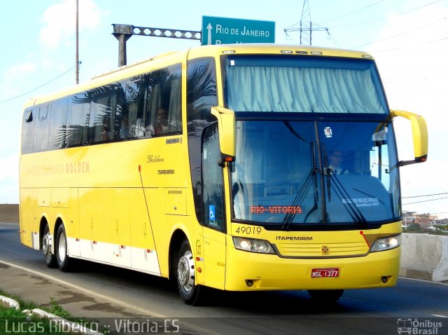 Viação Itapemirim 49019 na cidade de Vitória, Espírito Santo, Brasil, por Lucas  Ribeiro. Número da foto: #607123.