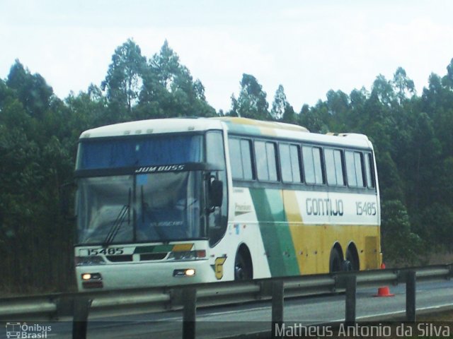 Empresa Gontijo de Transportes 15485 na cidade de São Gonçalo do Sapucaí, Minas Gerais, Brasil, por Matheus Antonio da Silva. Número da foto: #608319.