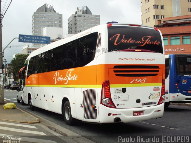 Viação Vale do Tietê 798 na cidade de São Paulo, São Paulo, Brasil, por Paulo Ricardo. Número da foto: #609020.