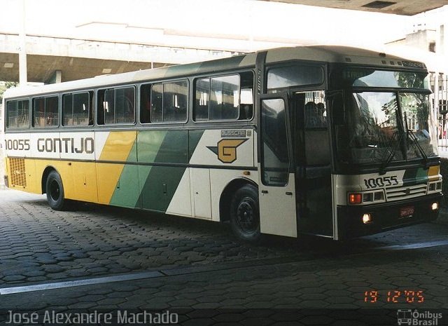 Empresa Gontijo de Transportes 10055 na cidade de Belo Horizonte, Minas Gerais, Brasil, por J. Alexandre Machado. Número da foto: #610380.