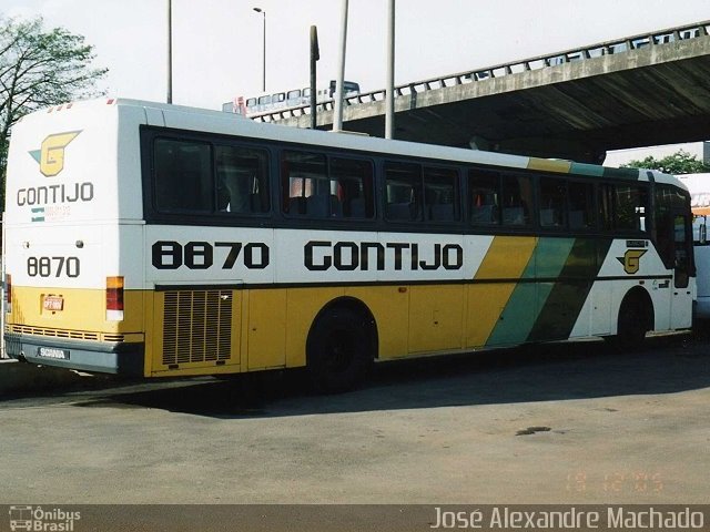 Empresa Gontijo de Transportes 8870 na cidade de Belo Horizonte, Minas Gerais, Brasil, por J. Alexandre Machado. Número da foto: #610391.