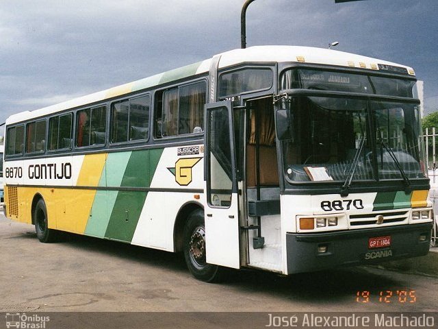 Empresa Gontijo de Transportes 8870 na cidade de Belo Horizonte, Minas Gerais, Brasil, por J. Alexandre Machado. ID da foto: 610388.