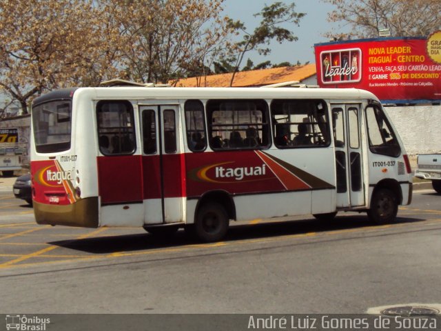 Cidade de Itaguaí Transporte Rodoviário IT 001-037 na cidade de Itaguaí, Rio de Janeiro, Brasil, por André Luiz Gomes de Souza. ID da foto: 610824.