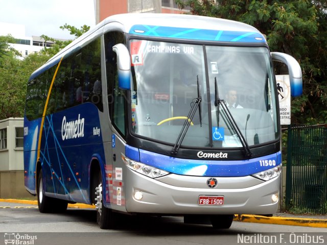 Viação Cometa 11500 na cidade de São Paulo, São Paulo, Brasil, por Nerilton F.  ônibus. Número da foto: #610812.
