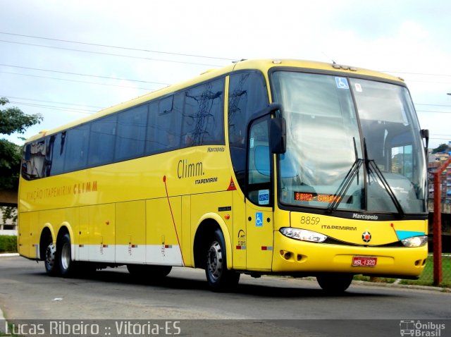 Viação Itapemirim 8859 na cidade de Vitória, Espírito Santo, Brasil, por Lucas  Ribeiro. Número da foto: #610154.