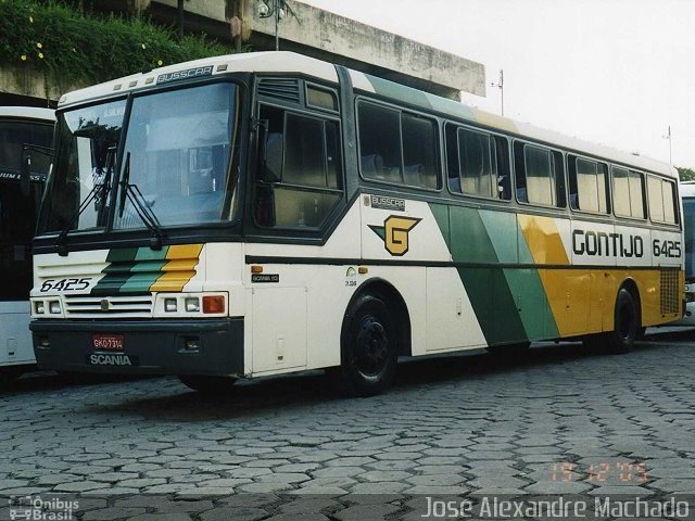 Empresa Gontijo de Transportes 6425 na cidade de Belo Horizonte, Minas Gerais, Brasil, por J. Alexandre Machado. Número da foto: #610384.