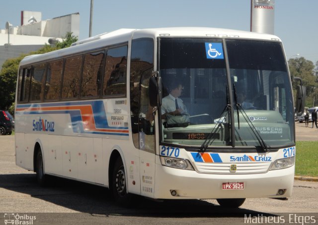 VUSC - Viação União Santa Cruz 2170 na cidade de Santa Cruz do Sul, Rio Grande do Sul, Brasil, por Matheus Etges. Número da foto: #610551.