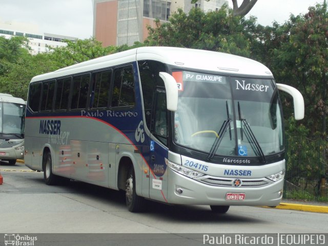Viação Nasser 204115 na cidade de São Paulo, São Paulo, Brasil, por Paulo Ricardo. Número da foto: #610981.