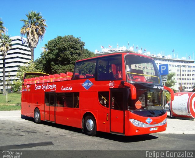 Grayline Portugal 0 na cidade de Lisbon, Lisbon, Portugal, por Felipe Gonzalez. Número da foto: #612127.