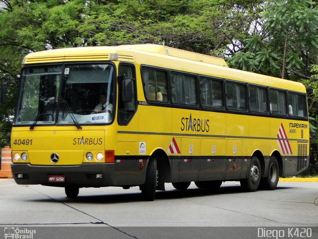 Viação Itapemirim 40491 na cidade de São Paulo, São Paulo, Brasil, por Diego K420 . ID da foto: 611658.