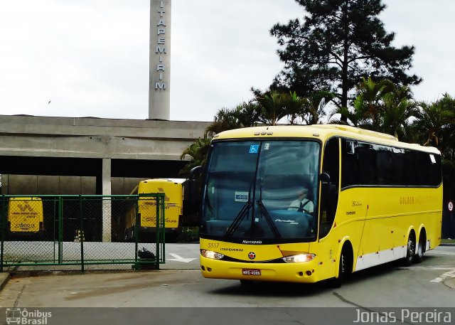 Viação Itapemirim 5517 na cidade de Guarulhos, São Paulo, Brasil, por Jonas Pereira. ID da foto: 612178.