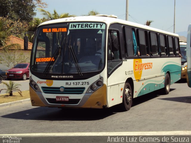 Expresso Mangaratiba RJ 137.275 na cidade de Itaguaí, Rio de Janeiro, Brasil, por André Luiz Gomes de Souza. ID da foto: 612979.