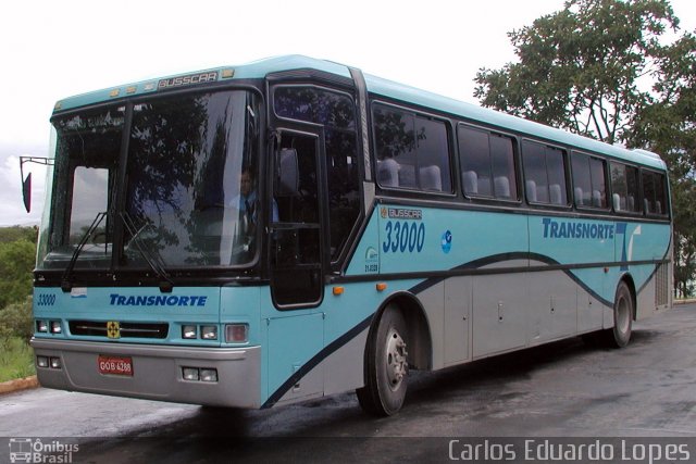 Transnorte - Transporte e Turismo Norte de Minas 33000 na cidade de Montes Claros, Minas Gerais, Brasil, por Carlos Eduardo Lopes. Número da foto: #613300.