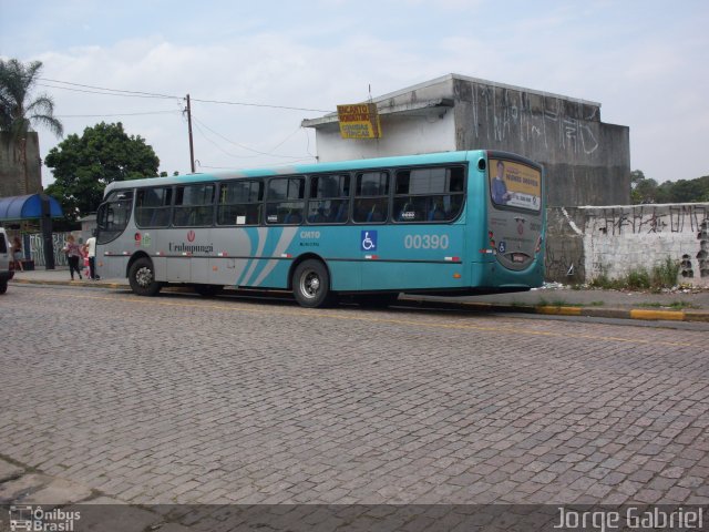 Auto Viação Urubupungá 00390 na cidade de Osasco, São Paulo, Brasil, por Jorge  Gabriel. Número da foto: #614129.