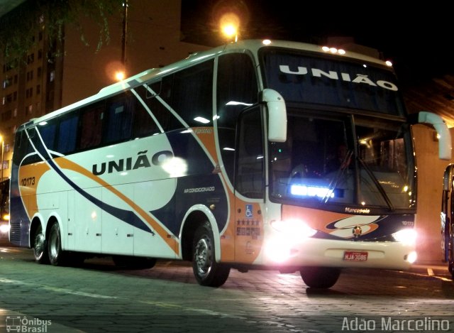 Expresso União 10173 na cidade de Belo Horizonte, Minas Gerais, Brasil, por Adão Raimundo Marcelino. Número da foto: #614633.