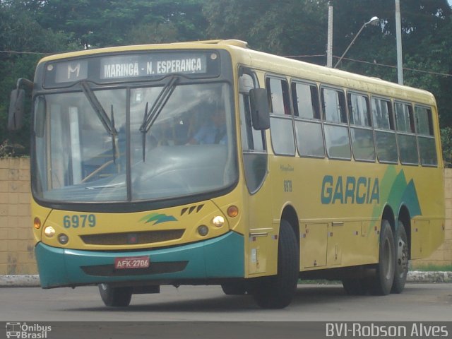 Viação Garcia 6979 na cidade de Maringá, Paraná, Brasil, por Robson Alves. Número da foto: #616193.