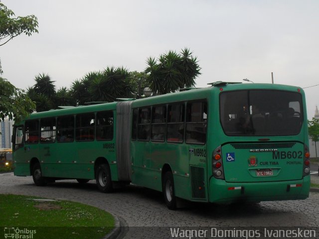Auto Viação Mercês MB602 na cidade de Curitiba, Paraná, Brasil, por Wagner Domingos Ivanesken. Número da foto: #614850.