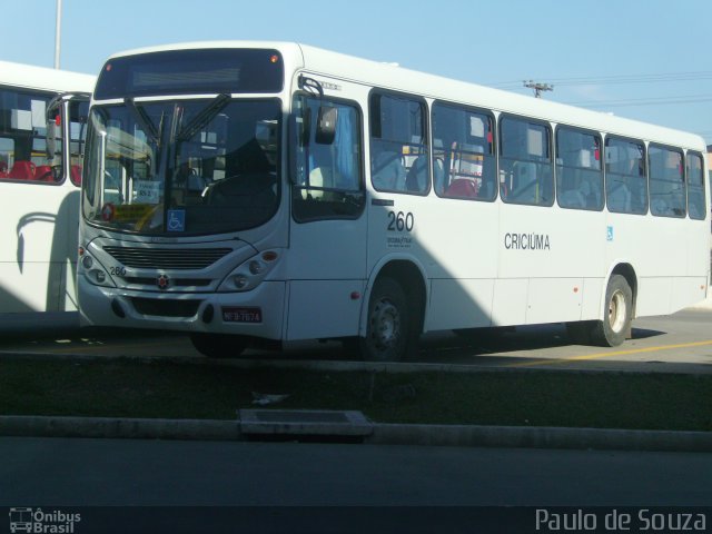 Auto Viação Critur 260 na cidade de Criciúma, Santa Catarina, Brasil, por Paulo de Souza. Número da foto: #617127.