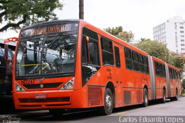 Auto Viação Redentor HD247 na cidade de Curitiba, Paraná, Brasil, por Carlos Eduardo Lopes. Número da foto: #618842.