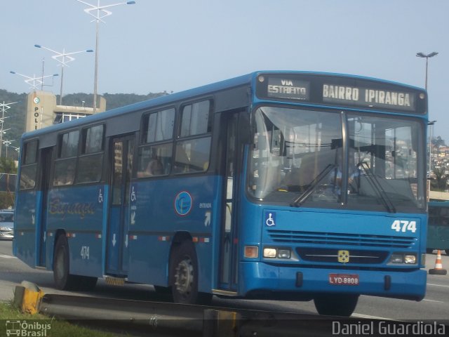 Biguaçu Transportes Coletivos Administração e Participação 474 na cidade de Florianópolis, Santa Catarina, Brasil, por Daniel Guardiola. Número da foto: #619300.