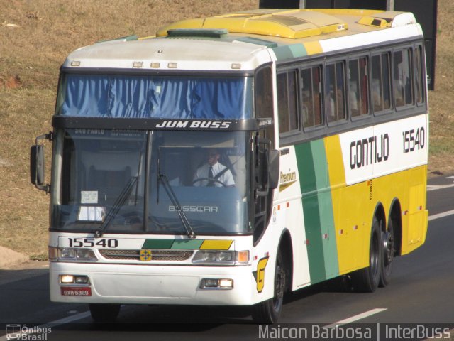 Empresa Gontijo de Transportes 15540 na cidade de Araras, São Paulo, Brasil, por Maicon Igor  Barboza. Número da foto: #620120.