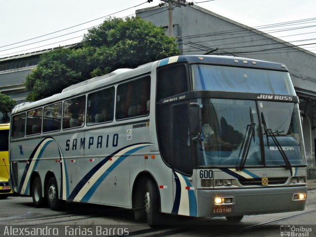 Viação Sampaio 600 na cidade de Rio de Janeiro, Rio de Janeiro, Brasil, por Alexsandro  Farias Barros. Número da foto: #619985.