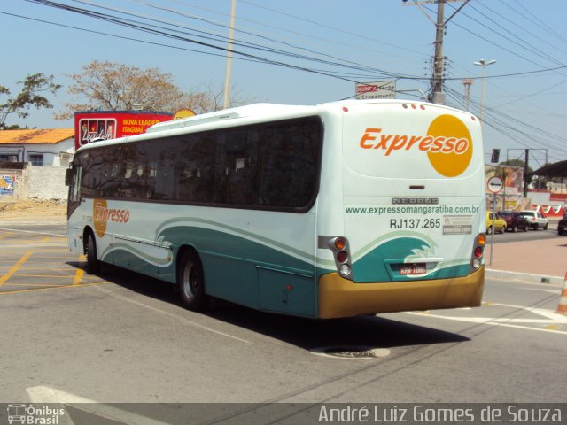 Expresso Mangaratiba RJ 137.265 na cidade de Itaguaí, Rio de Janeiro, Brasil, por André Luiz Gomes de Souza. ID da foto: 621411.