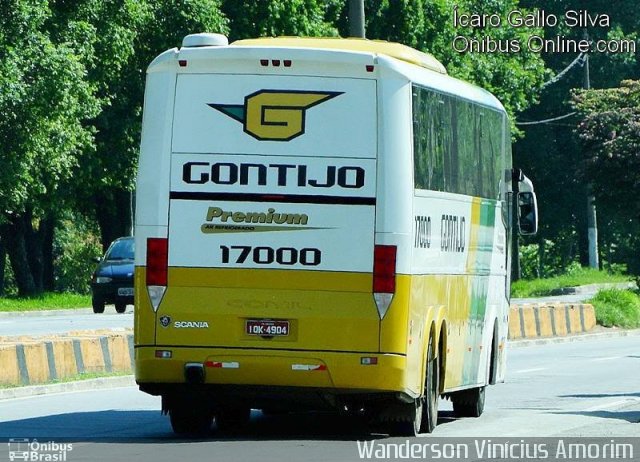 Empresa Gontijo de Transportes 17000 na cidade de Ipatinga, Minas Gerais, Brasil, por Wanderson Vinícius Amorim. ID da foto: 620764.