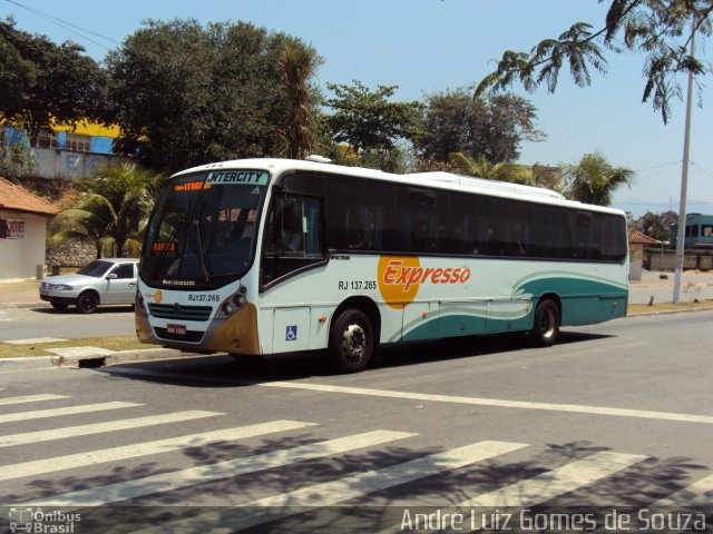 Expresso Mangaratiba RJ 137.265 na cidade de Itaguaí, Rio de Janeiro, Brasil, por André Luiz Gomes de Souza. ID da foto: 621395.