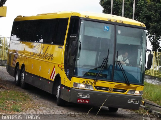 Viação Itapemirim 45289 na cidade de Salvador, Bahia, Brasil, por Gênesis Freitas. ID da foto: 620890.