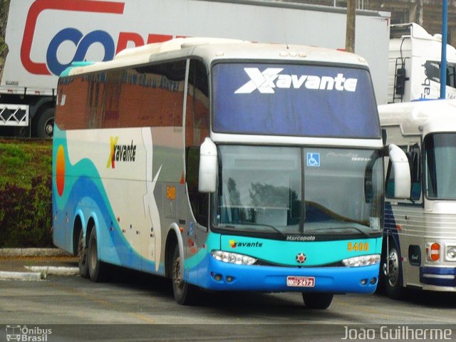 Viação Xavante 5400 na cidade de Poços de Caldas, Minas Gerais, Brasil, por João Guilherme Lopes. Número da foto: #620192.