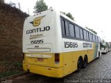 Empresa Gontijo de Transportes 15695 na cidade de João Monlevade, Minas Gerais, Brasil, por Christian Teixeira de Sousa. Número da foto: #621474.