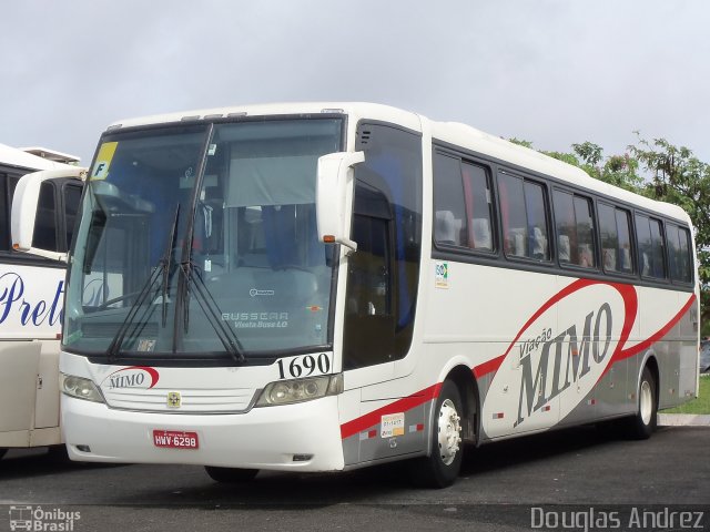 Viação Mimo 1690 na cidade de Trindade, Goiás, Brasil, por Douglas Andrez. Número da foto: #621932.
