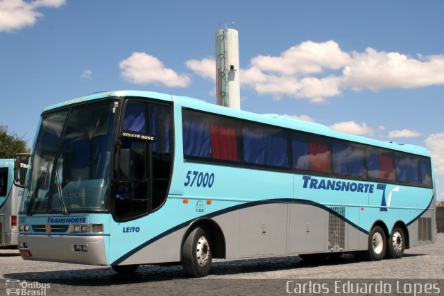 Transnorte - Transporte e Turismo Norte de Minas 57000 na cidade de Montes Claros, Minas Gerais, Brasil, por Carlos Eduardo Lopes. Número da foto: #621702.