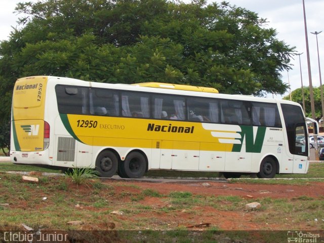 Viação Nacional 12950 na cidade de Taguatinga, Distrito Federal, Brasil, por Clébio Júnior. Número da foto: #621902.