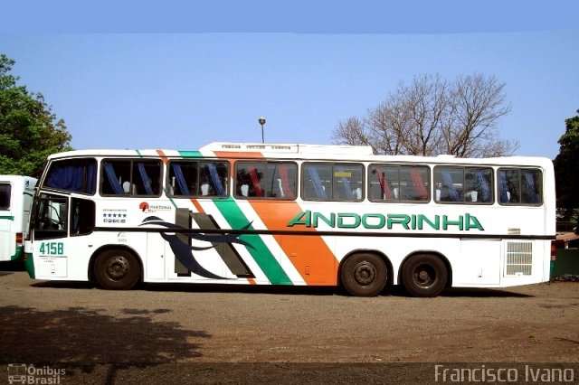 Empresa de Transportes Andorinha 4158 na cidade de Assis, São Paulo, Brasil, por Francisco Ivano. ID da foto: 622195.