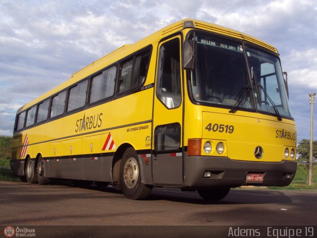 Viação Itapemirim 40519 na cidade de Cordisburgo, Minas Gerais, Brasil, por Adems  Equipe 19. Número da foto: #595491.