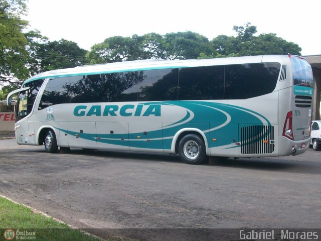 Viação Garcia 7576 na cidade de Loanda, Paraná, Brasil, por Gabriel  Moraes. ID da foto: 595313.