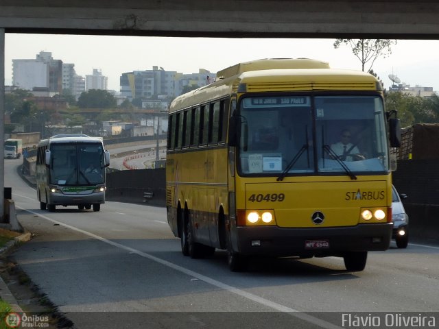 Viação Itapemirim 40499 na cidade de Resende, Rio de Janeiro, Brasil, por Flávio Oliveira. Número da foto: #595498.