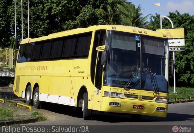 Viação Itapemirim 45341 na cidade de Salvador, Bahia, Brasil, por Felipe Pessoa de Albuquerque. ID da foto: 595397.