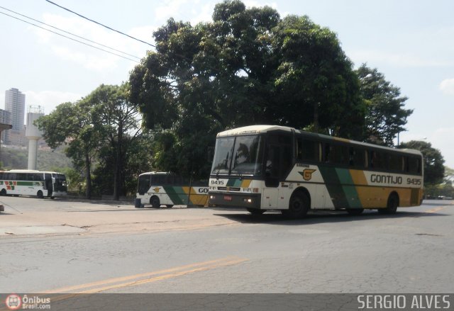 Empresa Gontijo de Transportes 9435 na cidade de Belo Horizonte, Minas Gerais, Brasil, por Sergio Alves. ID da foto: 595179.