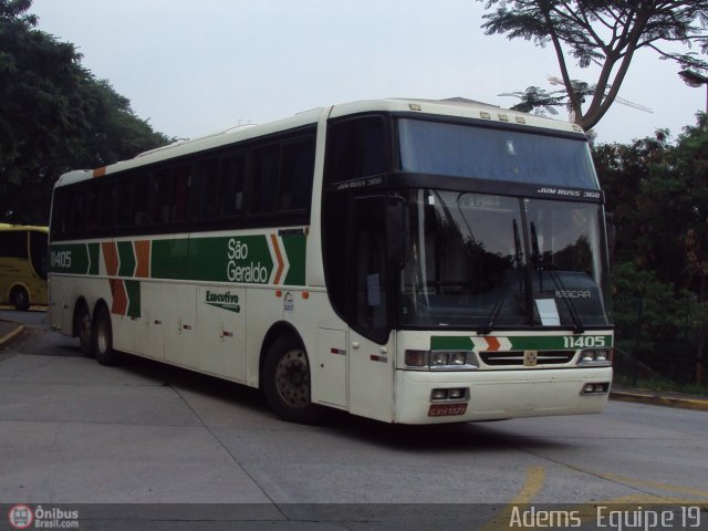 Cia. São Geraldo de Viação 11405 na cidade de São Paulo, São Paulo, Brasil, por Adems  Equipe 19. Número da foto: #595512.