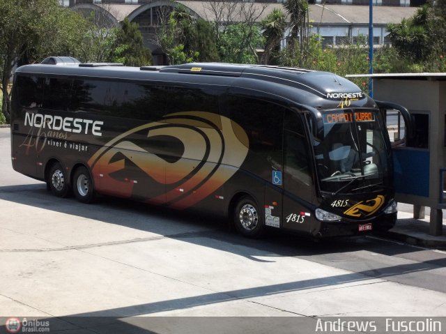 Expresso Nordeste 4815 na cidade de Curitiba, Paraná, Brasil, por Andrews  Fuscolin. ID da foto: 595739.