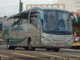 Viação Garcia 7163 na cidade de Londrina, Paraná, Brasil, por Pedroka Ternoski. ID da foto: :id.