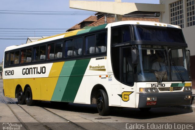 Empresa Gontijo de Transportes 15210 na cidade de Rio de Janeiro, Rio de Janeiro, Brasil, por Carlos Eduardo Lopes. ID da foto: 623343.