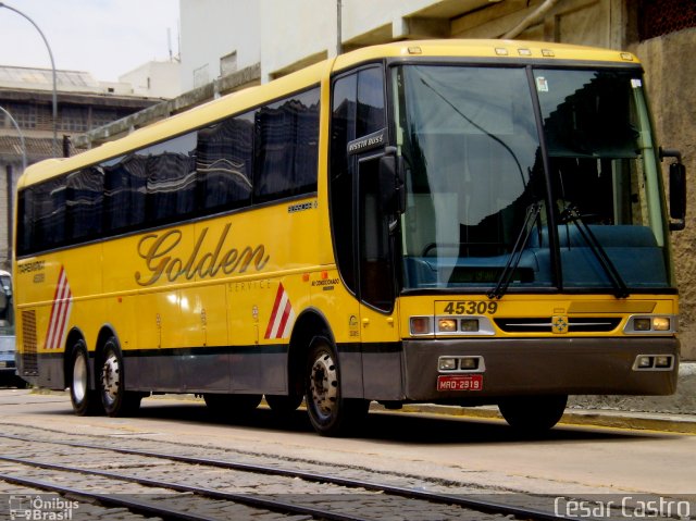 Viação Itapemirim 45309 na cidade de Rio de Janeiro, Rio de Janeiro, Brasil, por César Castro. Número da foto: #624360.