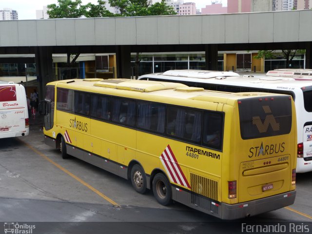 Viação Itapemirim 44801 na cidade de Ribeirão Preto, São Paulo, Brasil, por Fernando Reis. ID da foto: 623761.