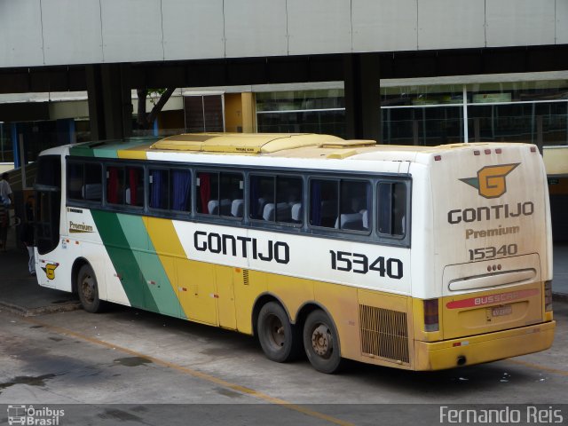 Empresa Gontijo de Transportes 15340 na cidade de Ribeirão Preto, São Paulo, Brasil, por Fernando Reis. ID da foto: 623766.