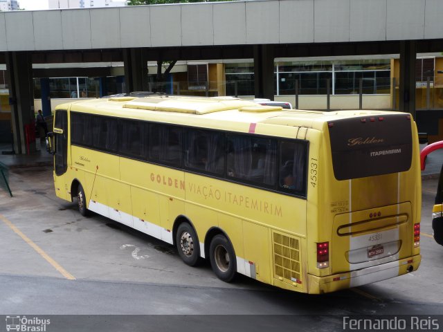 Viação Itapemirim 45331 na cidade de Ribeirão Preto, São Paulo, Brasil, por Fernando Reis. Número da foto: #623774.